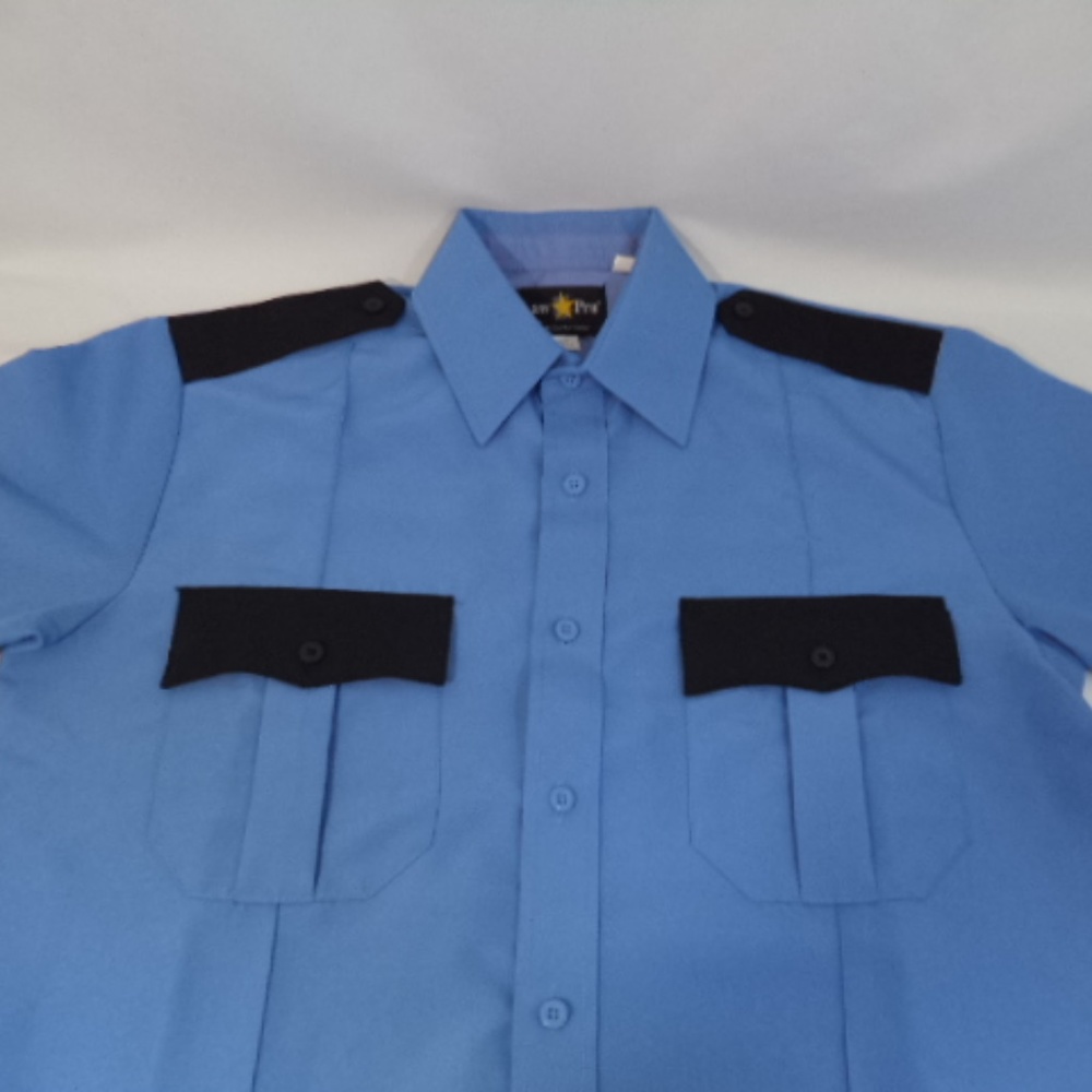 Law Pro Deputy Sheriff Uniform Shirt Blue Size Med